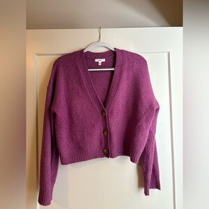 BP. Magenta Knit Top